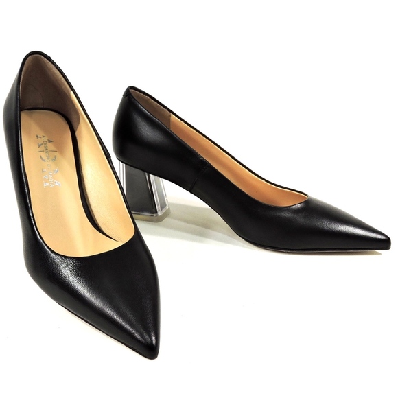 WOMEN'S LEATHER FASHION PAMPS - Picture 2 of 8